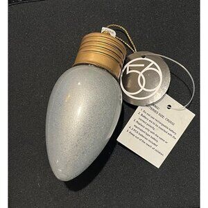 Dept.56 Plastic Battery-powered Lightbulb Ornaments
